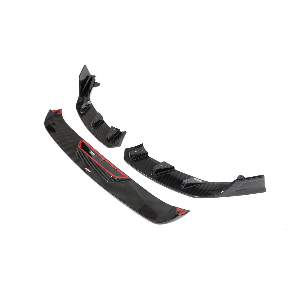 MBS V1 G87 Dry Carbon Fiber Front Lip 3pc - G87 M2