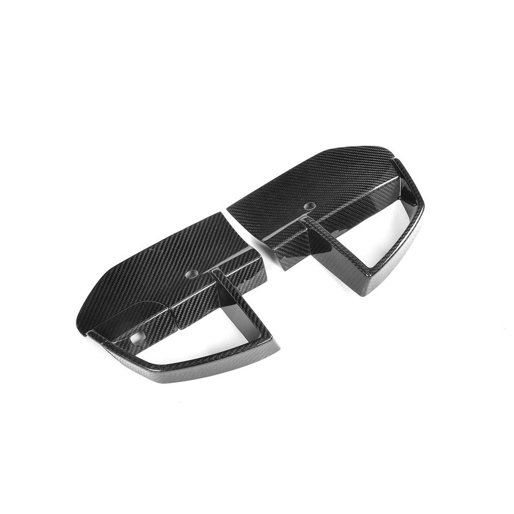 X3 G01 Dry Carbon Fiber Front Bumper Vent Trim - X3 G01 M Sport