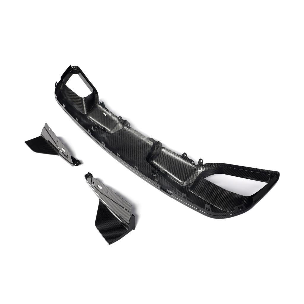 MBS F95 X5M LCI Dry Carbon Fiber Rear Diffuser MBS Style - F95 X5M LCI