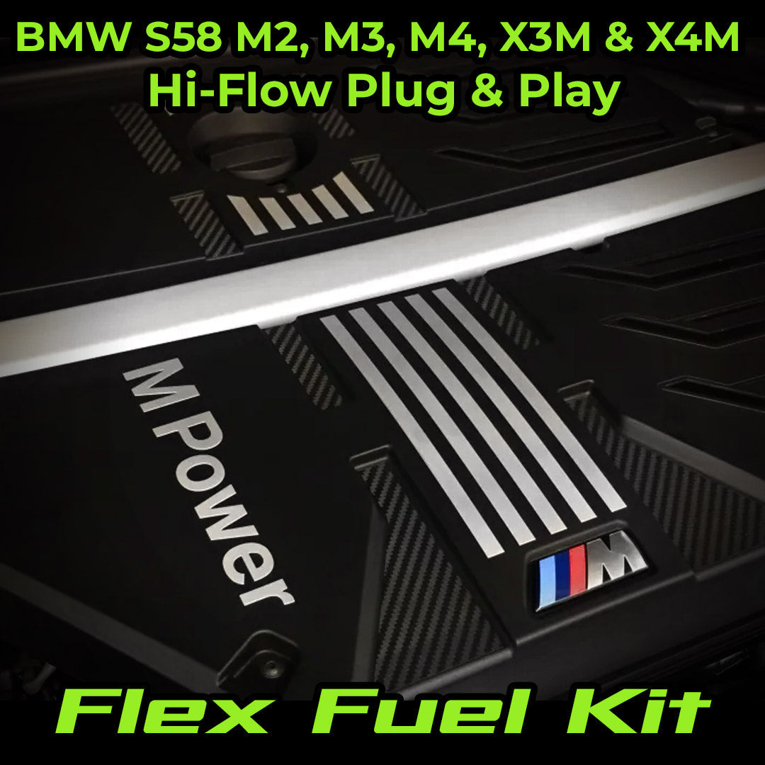 BMW Hi-Flow CANbus Flex Fuel Kit for the S58 M2, M3, M4, X3M, and X4M - MidWest Bimmer Supply