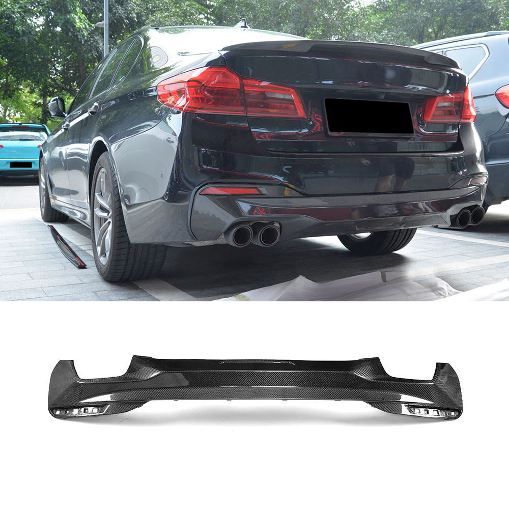 G30 5-Series Carbon Fiber MP Rear Diffuser - G30 5-Series M Sport 2017-2018
