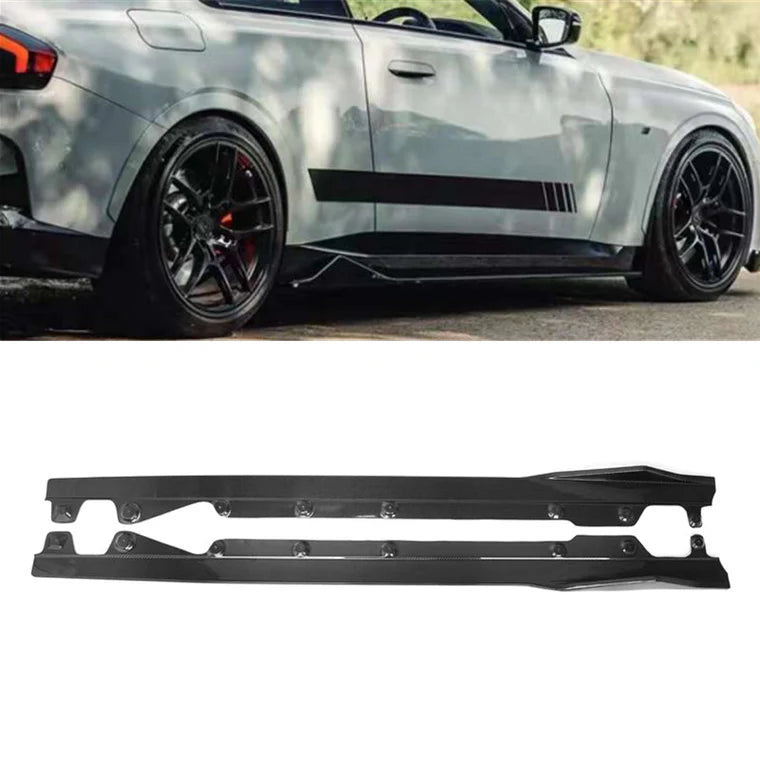 G42 2-Series Carbon Fiber MTC Style Side Skirts - G42 2-Series
