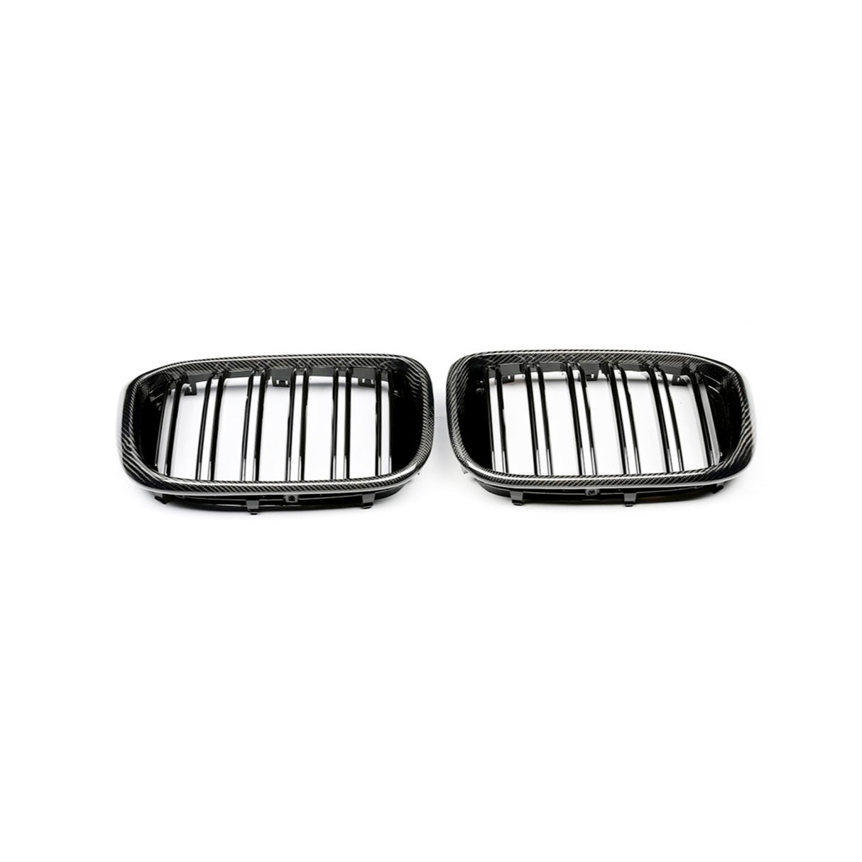 X3/X5 G01/G02 Dual Slat Carbon Fiber Front Grilles - X3 G01 X4 G02 PRE LCI