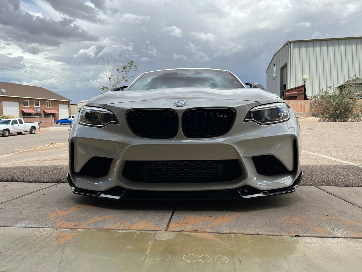 BMR BMW F87 M2 Gloss Black Front Lip 2016-2018