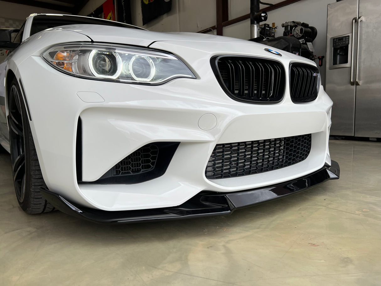 BMR BMW F87 M2 Gloss Black Front Lip 2016-2018