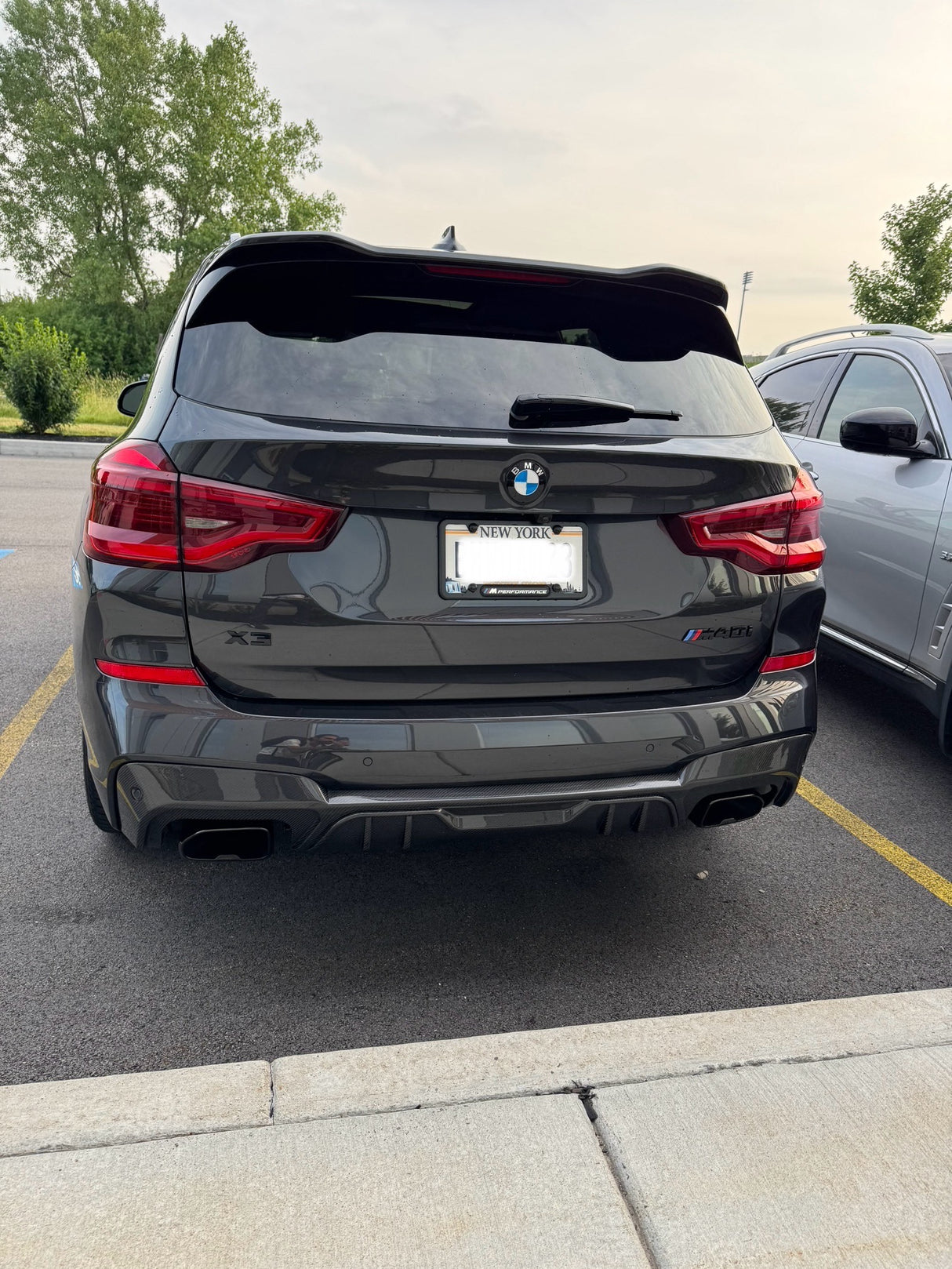 X3 Carbon Fiber MP Style Rear Diffuser - G01 X3 M40i