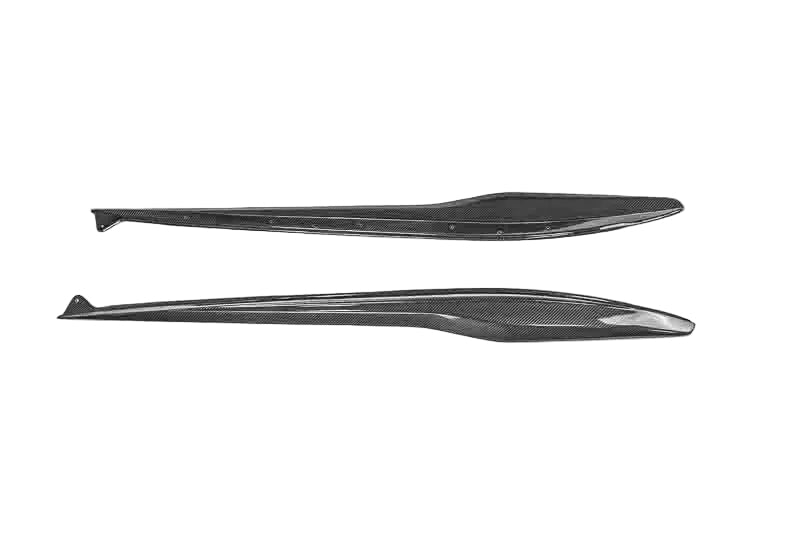 C8 Corvette Carbon Fiber Z07 Style Side Skirts - C8 Chevrolet Corvette 2023-2025