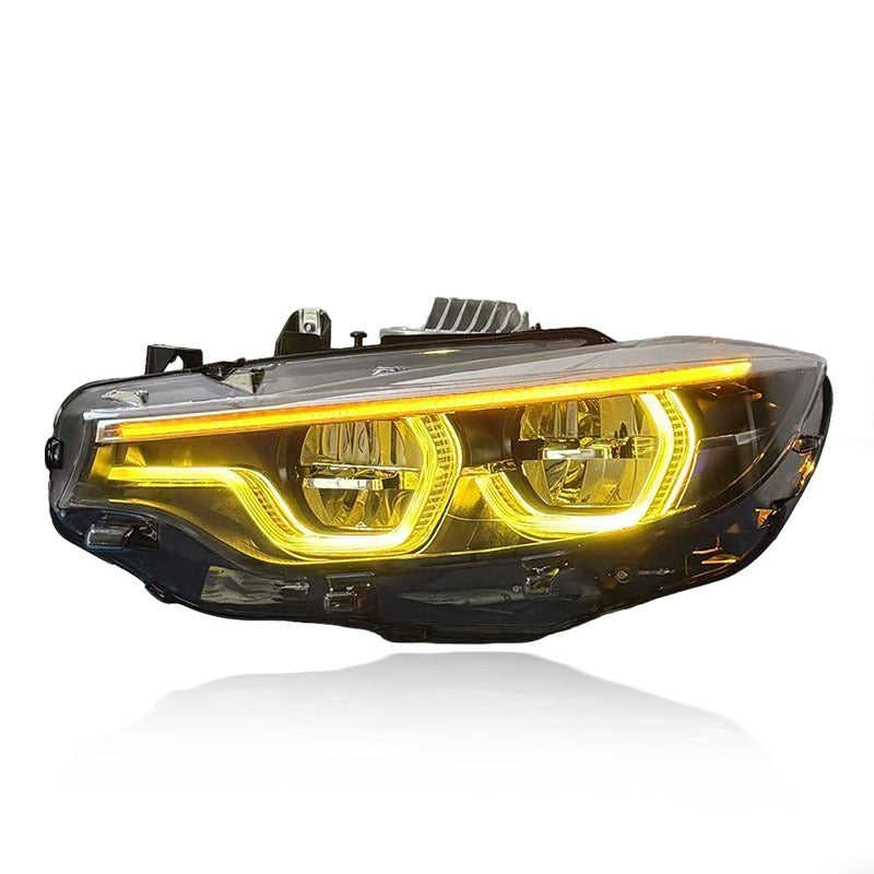 F8X Tri Color Switchable IKON V2 Headlights (White, Yellow, Amber) - F80 M3 F82 F83 M4