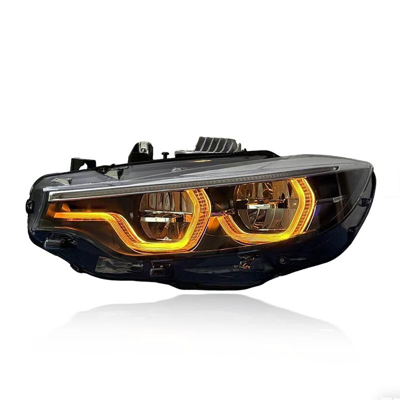 F8X Tri Color Switchable IKON V2 Headlights (White, Yellow, Amber) - F80 M3 F82 F83 M4
