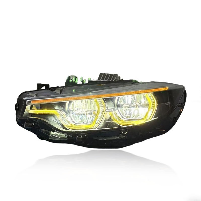 F8X Tri Color Switchable IKON V2 Headlights (White, Yellow, Amber) - F80 M3 F82 F83 M4