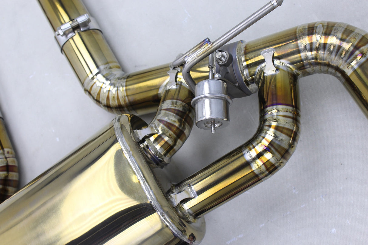 (Customizable) Toyota Supra A90/A91 Valved Exhaust System - MidWest Bimmer Supply