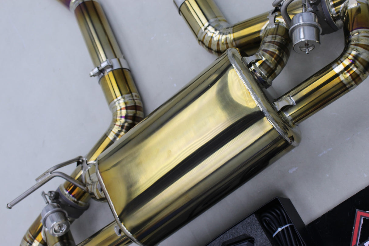 (Customizable) Toyota Supra A90/A91 Valved Exhaust System - MidWest Bimmer Supply