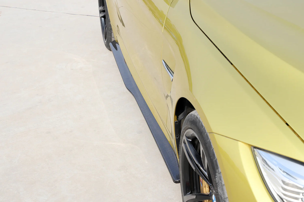 F82 M4 Carbon Fiber PSM Style Side Skirts - F82 F83 M4