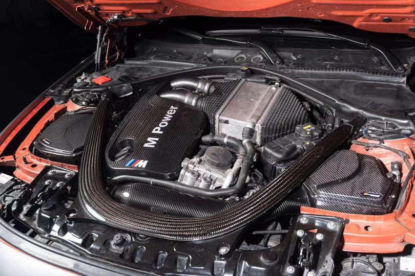 S55 Carbon Fiber Intake System - BMW F80 M3 / F82/F83 M4 / F87 M2C - MidWest Bimmer Supply
