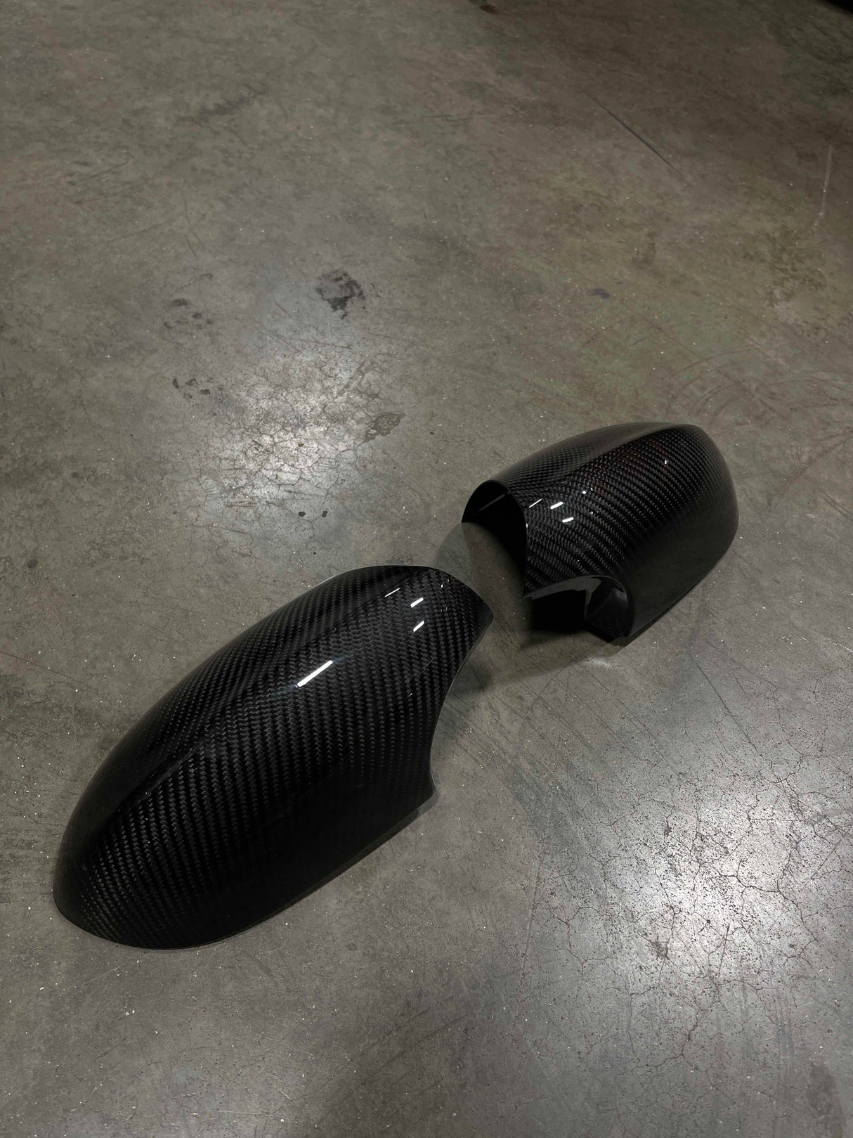 Dry Carbon Fiber Direct Replacement Mirror Covers (BMW E9X M3 / E82 1M) - MidWest Bimmer Supply