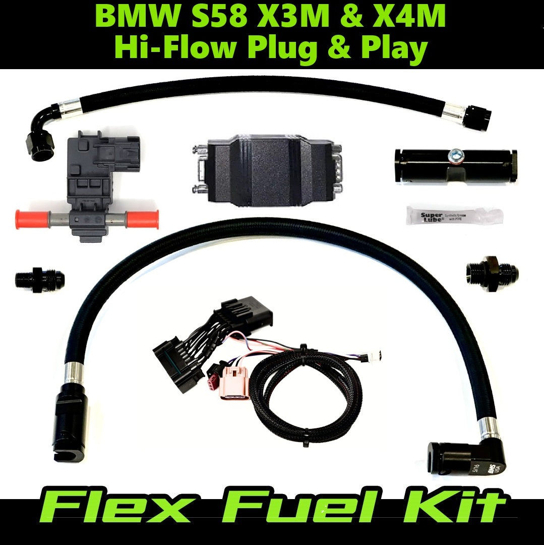 BMW Hi-Flow CANbus Flex Fuel Kit for the S58 M2, M3, M4, X3M, and X4M - MidWest Bimmer Supply