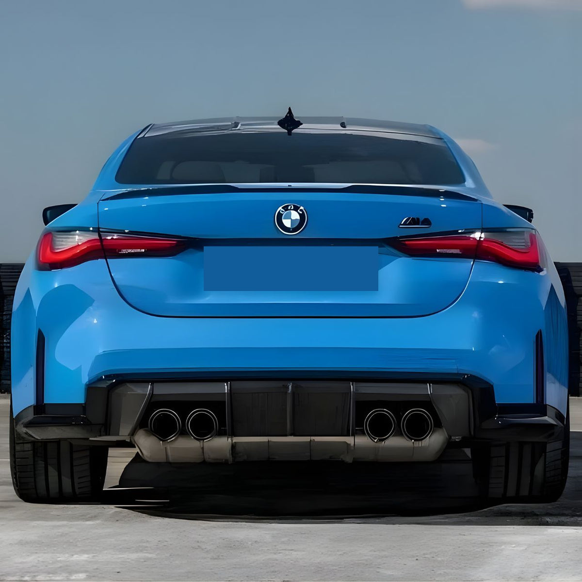 G22/G82 Gloss Black V Style Trunk Spoiler - G22 4-Series G82 M4