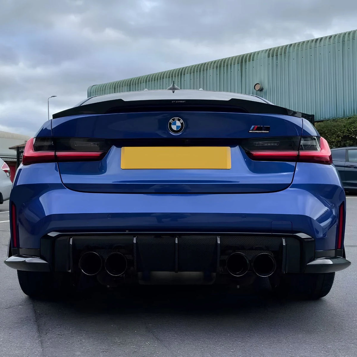 G20/G80 Gloss Black V Style Trunk Spoiler - G20 3-Series G80 M3