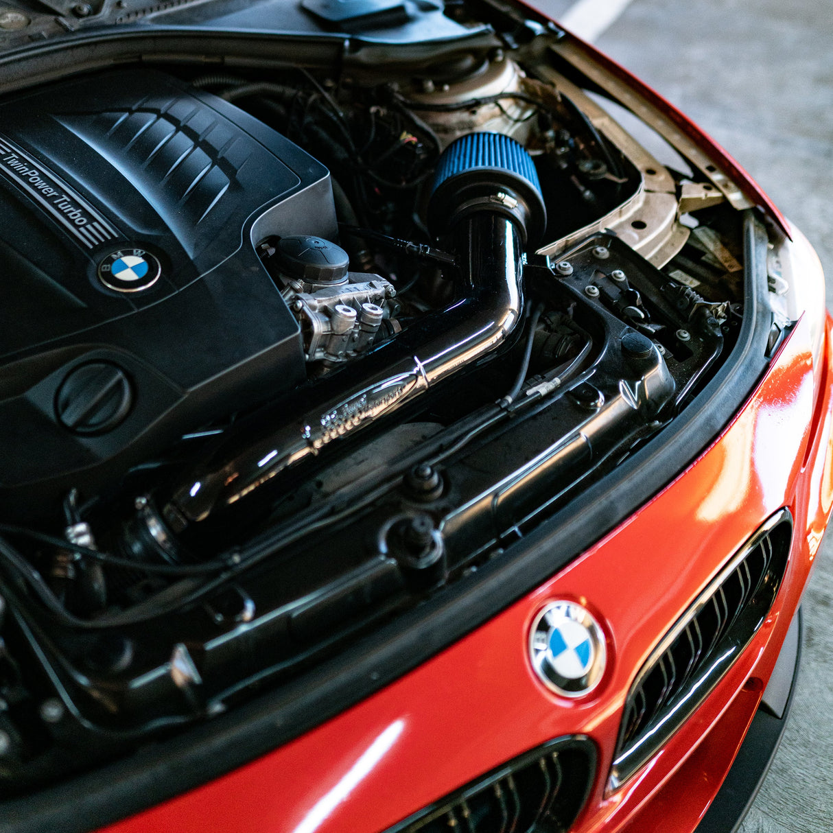 BMS Elite Aluminum BMW F30 N55 Performance Intake - MidWest Bimmer Supply
