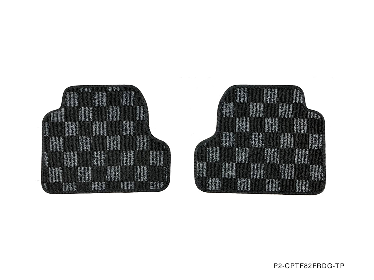 P2M BMW F32/F82 4-SERIES M4 COUPE RACE FLOOR MATS : DARK GREY (FULL SET)
