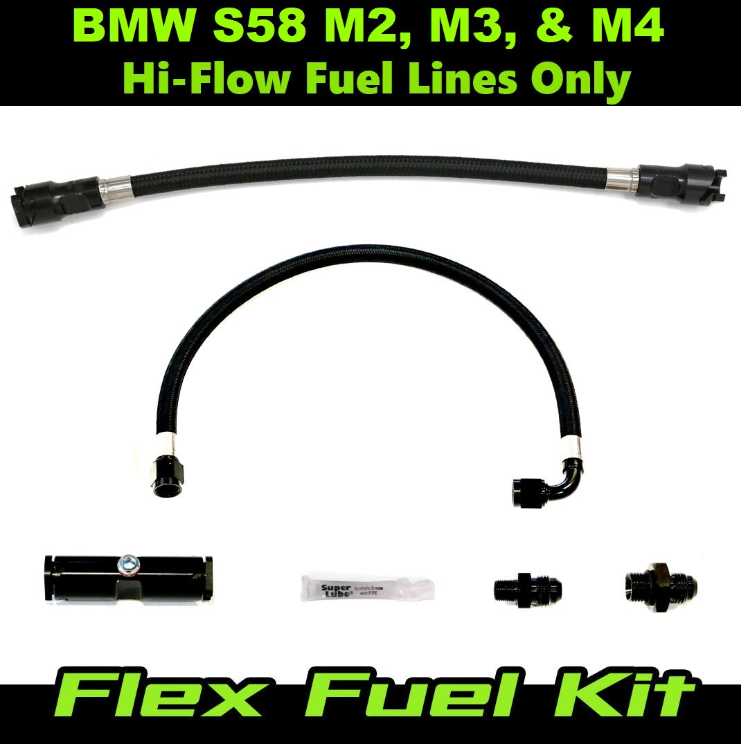BMW Hi-Flow CANbus Flex Fuel Kit for the S58 M2, M3, M4, X3M, and X4M - MidWest Bimmer Supply