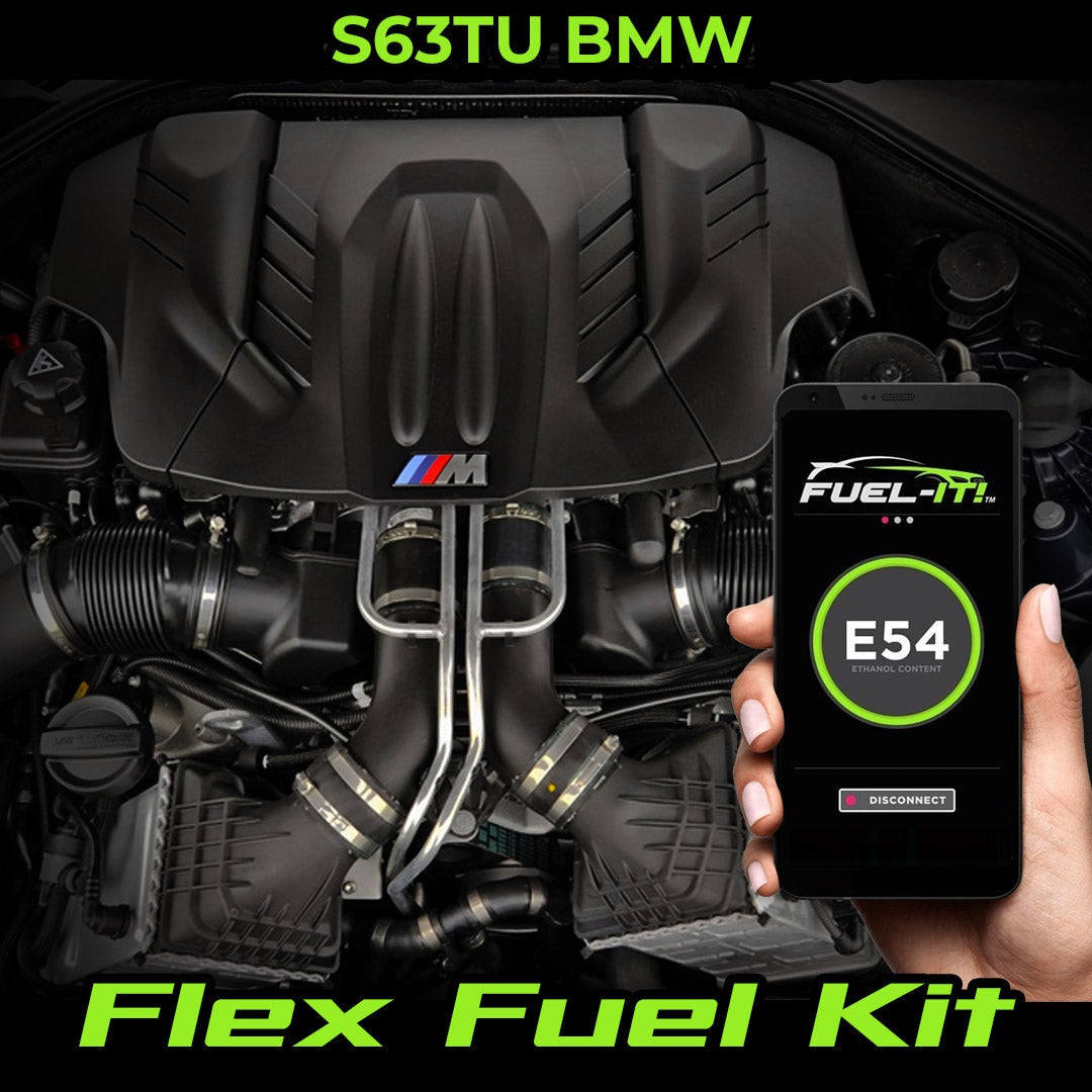 BMW M5 M6 M8 X5M X6M Bluetooth Flex Fuel Kit for the F1X, F8X, F9X, G9X, G7X, and G06 with S63TU motor