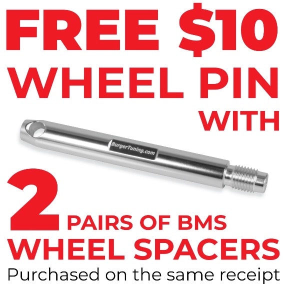 G Chassis BMW - Burger Motorsports Wheel Spacers w/10 Bolts - MidWest Bimmer Supply