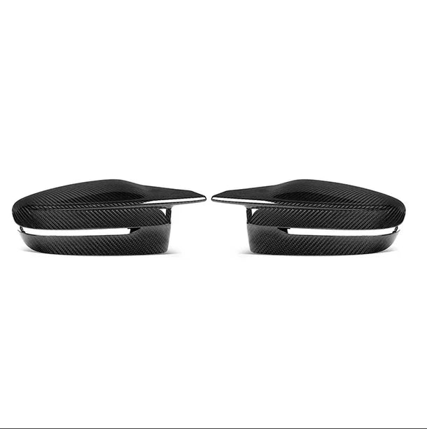 Carbon Fiber Mirror Cover Replacement Set (BMW G80/G82/G83/G87) - MidWest Bimmer Supply