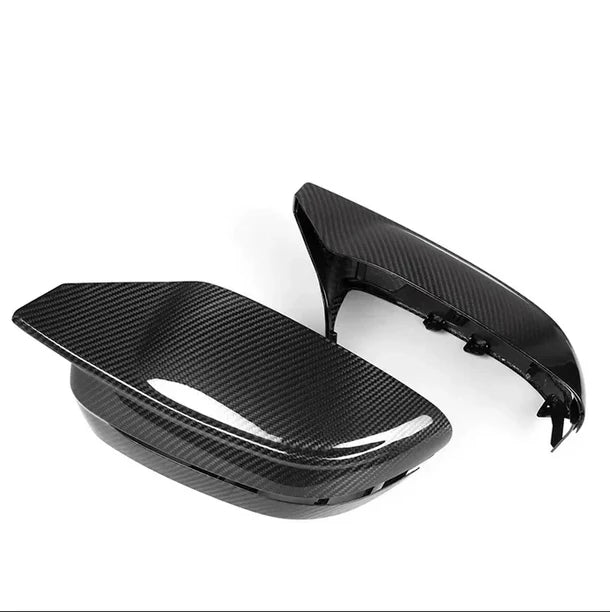 Carbon Fiber Mirror Cover Replacement Set (BMW G80/G82/G83/G87) - MidWest Bimmer Supply
