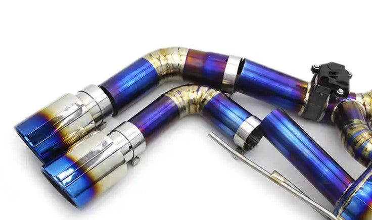 G2X M340i/M440i Full Valved Exhaust System - BMW G20 M340i G22 M440i B58 - MidWest Bimmer Supply