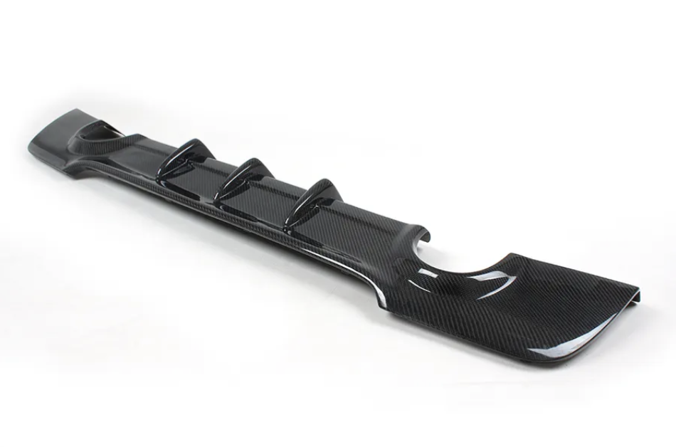E92 3-Series MP Style Carbon Fiber Rear Diffuser 2 Tips - E92 E93 3-Series