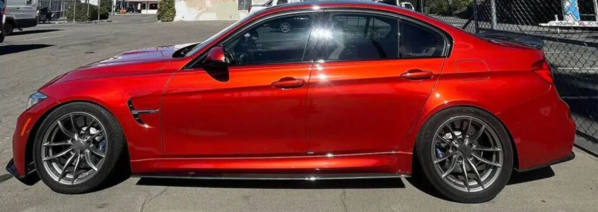 F80 MP Style Carbon Fiber Side Skirts - F80 M3