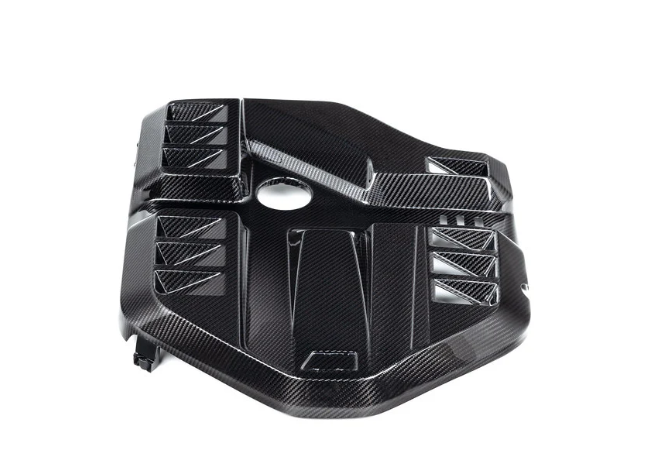 Dry Carbon Fiber V2 Vented Engine Cover Trim - BMW M3 G80 M4 G82/G83 G87 M2