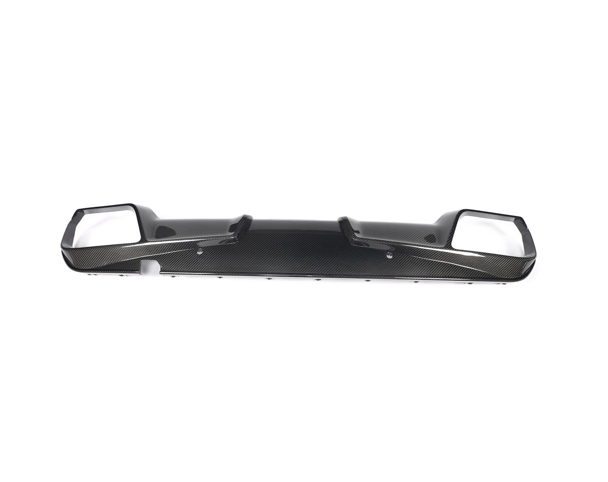 F96 X6M LCI Dry Carbon Fiber Rear Diffuser V1 - F96 X6M LCI 2023+
