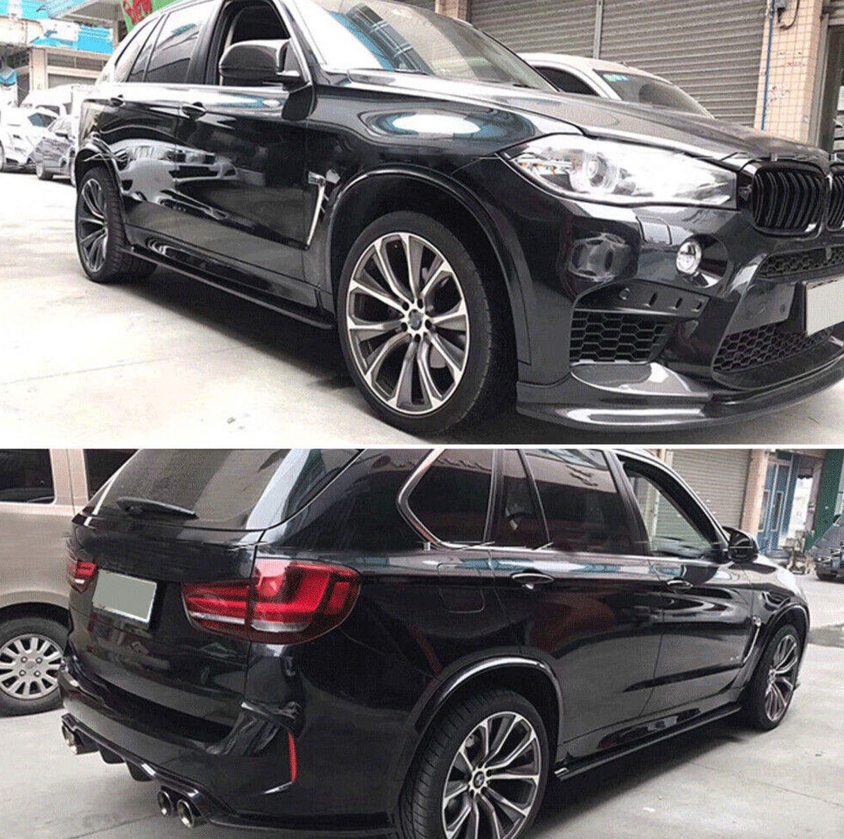 F85/F86 X5M/X6M Carbon Fiber 3D Side Skirts - F85 X5M F86 X6M