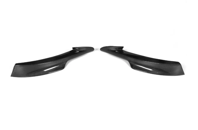 E90 3-Series Carbon Fiber MP Style Front Lower Splitters - E90 3-Series LCI 328i 335i