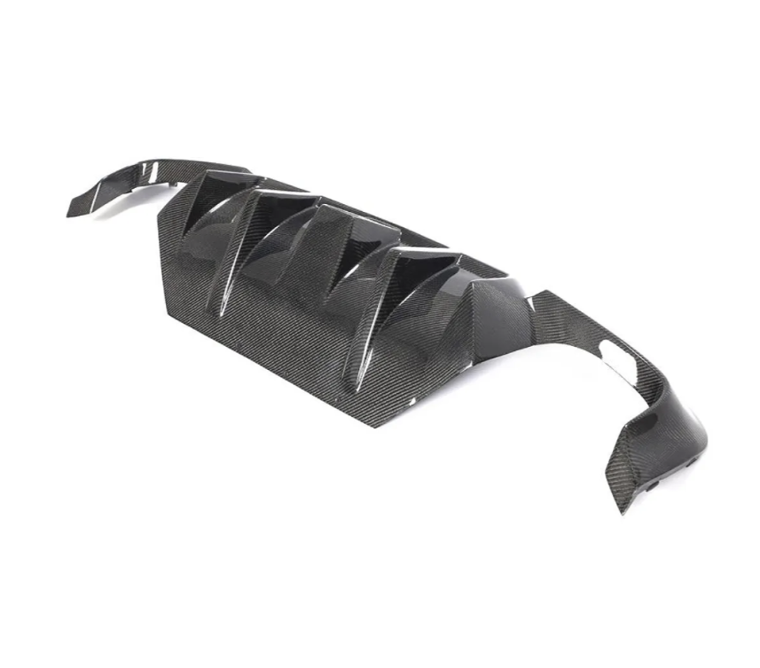 F10 M5 DTM LED Style Carbon Fiber Rear Diffuser - F10 M5