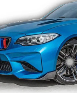 Carbon Fiber Front Splitters (F87 M2) - MidWest Bimmer Supply