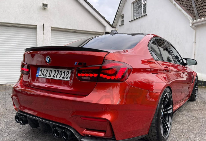 F80 M3 MP Style Carbon Fiber Trunk Spoiler - F30 3-Series F80 M3