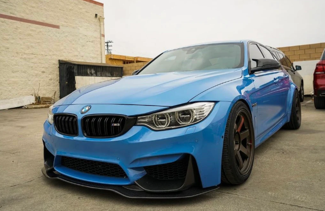 F8X Carbon Fiber PSM Style Front Lip (F80 M3 | F82/F83 M4) - MidWest Bimmer Supply