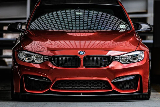 Dry Carbon Fiber Competition Style Front Bumper Upper Trim (BMW M3 F80 | M4 (F82/F83) - MidWest Bimmer Supply