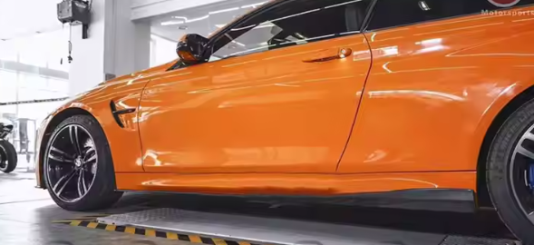 F82 M4 Carbon Fiber V2 Performance Side Skirts - F82 F83 M4