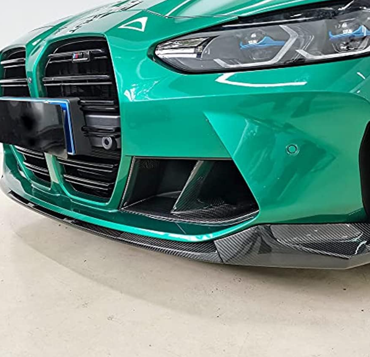 M-Performance Style Dry Carbon Fiber 3-Piece Front Lip (BMW G80 M3 | G82/G83 M4) - MidWest Bimmer Supply