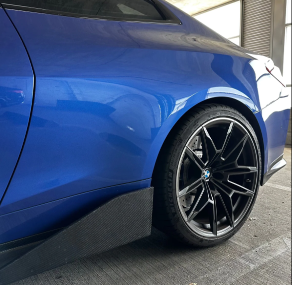 Dry Carbon Fiber M-Performance Style Side Skirts (G80 M3) - MidWest Bimmer Supply