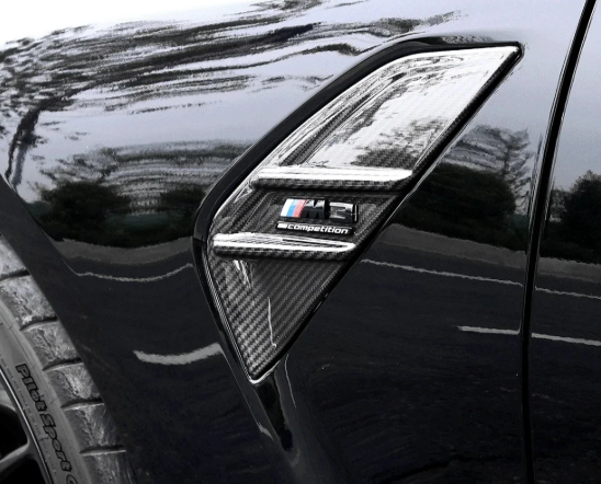 Dry Carbon Fiber Fender Trim Set Replacement - BMW G80 M3 G82 G83 M4 - MidWest Bimmer Supply