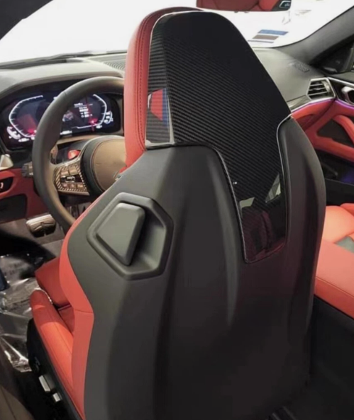 Dry Carbon Fiber Seat Back Cover (M3 G80 ) - MidWest Bimmer Supply