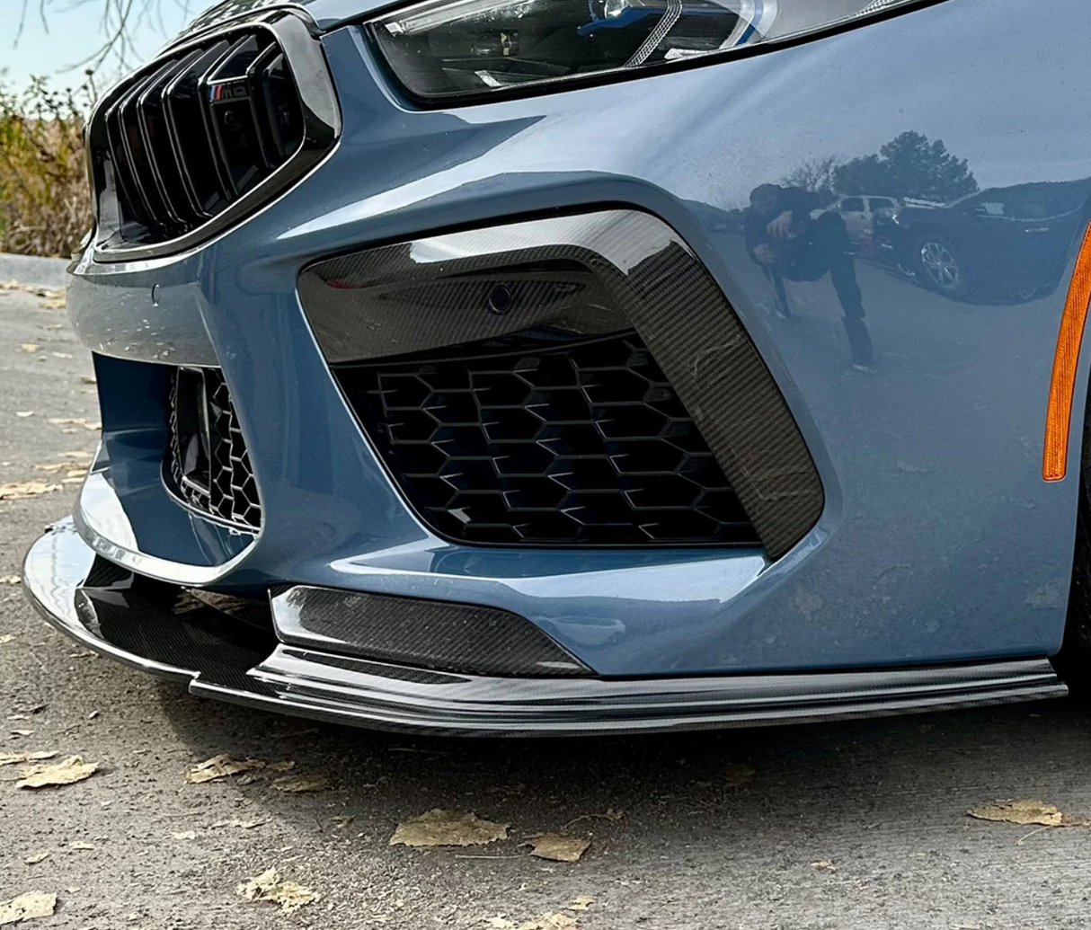 F9X M8 Dry Carbon Fiber Front Lip AC Style - F91 F92 F93
