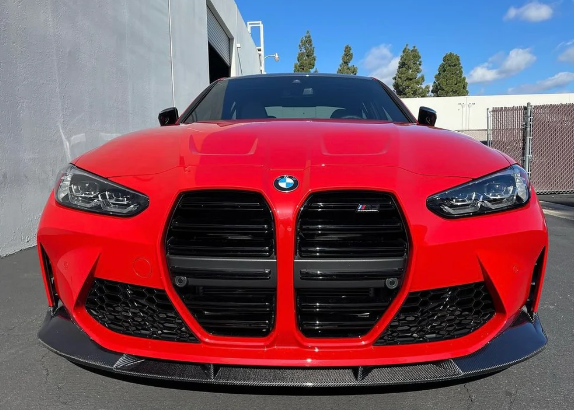 G8X M3/M4 3D Style Carbon Fiber Front lip - G80 M3 G82 G83 M4