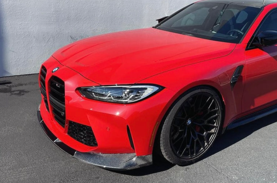 G8X M3/M4 3D Style Carbon Fiber Front lip - G80 M3 G82 G83 M4