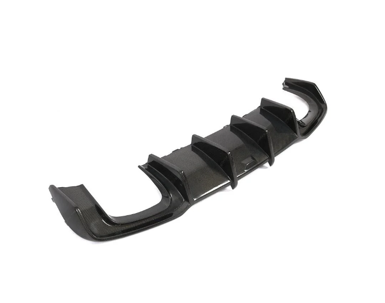 Carbon Fiber Big Fin Style Diffuser - Audi A3 S3 S-Line 17-20